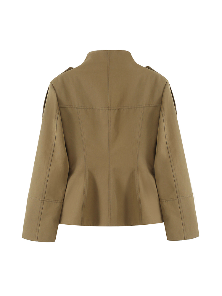 سترة نسائية عصرية بأسلوب عسكري - مراجعة Women'S Fashion Utility Jacket وسعره