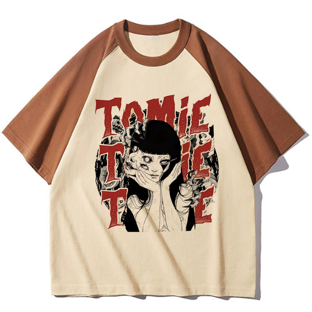 Junji Ito تي شيرت فتاة رقمية ع - مراجعة Women'S Fashion From The 80S وسعره