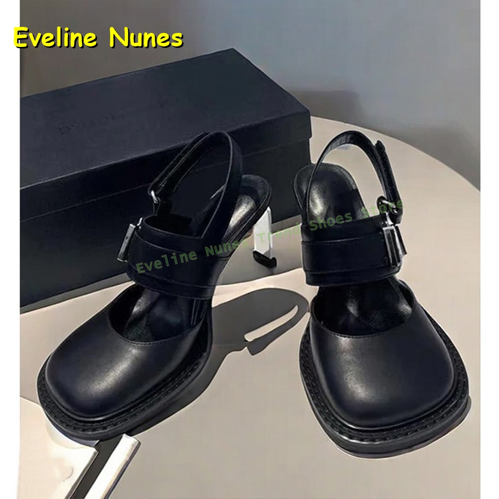 صنادل نسائية سوداء بكعب سميك و - مراجعة Women'S Fashion Boots وسعره