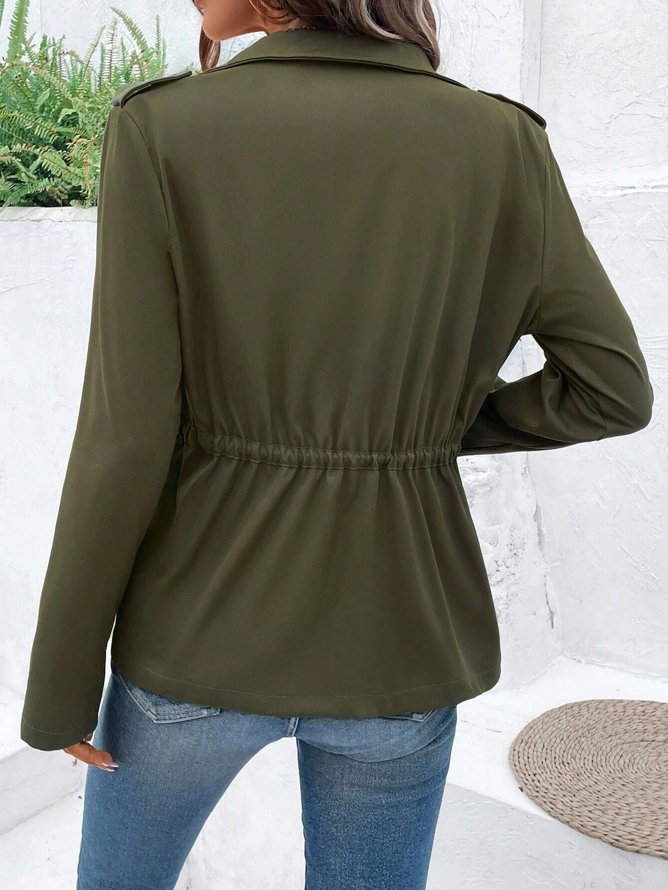 سترة نسائية متعددة الاستخدامات - مراجعة Women'S Fashion Utility Jacket وسعره