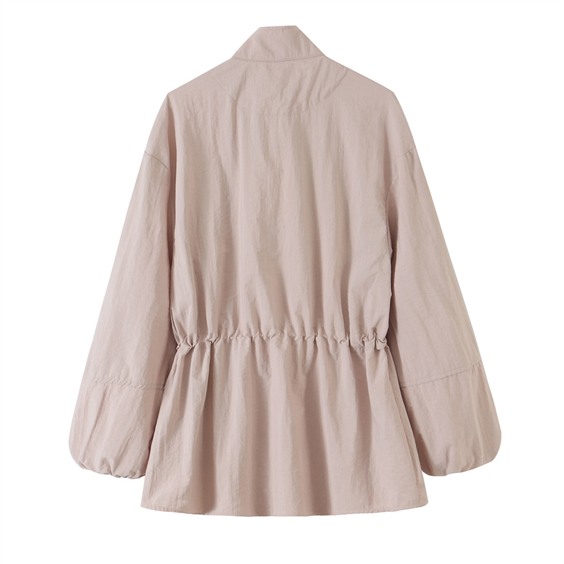 معطف نسائي وردي فاتح متعدد الا - مراجعة Women'S Fashion Utility Jacket وسعره